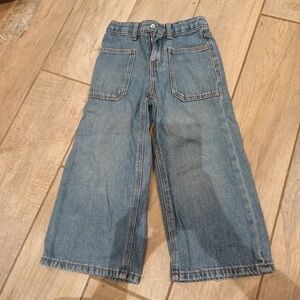 Zara Denim Blue Flare Jeans